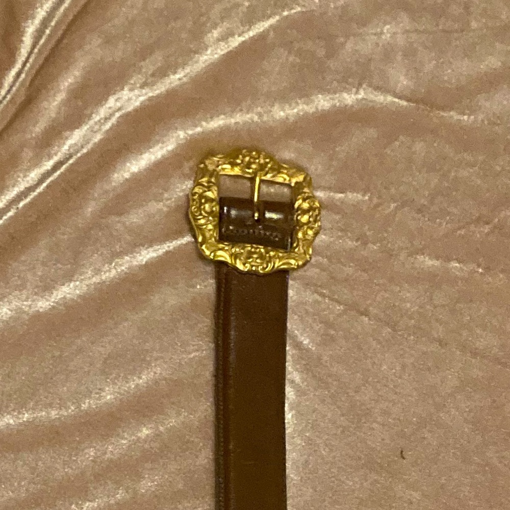 Vintage Brighton leather belt - size S